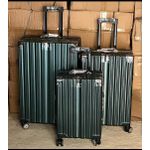 GREEN Aluminium Frame Luggage- 3sets