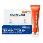 ACNE FREE Terminator 10 Benzoyl Peroxide Acne Treatment Cream- 1oz.