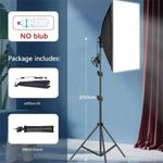 Miratec Photography Studio Soft Box Softbox With Lamp Holder +Tripod