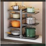 PREMIUM CHROME POT STAND