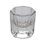 Planet Nails Clear Dappen Dish (For Acrylic Liquid)