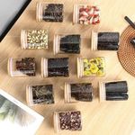 Generic 12 In 1 Spice Jars With Bamboo Lid Container Organizer