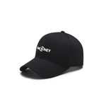Unisex Premium Design Face Cap: Black 