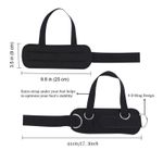 Generic 2PCS Adjustable Ankle + Foot Straps - D-Ring Leg Training Attachment for Cable Machines & Resistance Bands - image 6