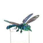 ONIBENZ Articulated 3D Printed Dragonfly Fidget Toy - Flexible Iridescent Insect Figurine - image 2