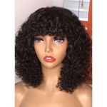 Curly Hair Wig - Natural