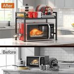 Generic Expandable Microwave Oven Racks - Metal Stand - image 2