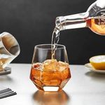 Generic Beautiful diamond Shape whiskey/ Cocktail glass cup 6 pcs - image 2