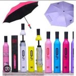 Generic Portable Umbrella / Foldable Wine Bottle Shape Umbrella - image 4