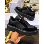 Men's black standard luxury sneakers,,