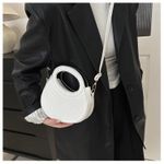 Handy Cute Quality Cross Handbag  White - image 3