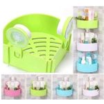 colourful plastic bathroom corner shelf 