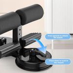 sit up bar Adjustable Sit-Up Bar with Pull Rope/Two Suction Cup Abdominal Exercise Bar, Home Workout Equipment for Abs, Core & Full Body Training - image 4
