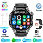 product_image_name-Generic-Watches5 Men Smart Watches Outdoor Sports  NFC Heart Rate GPS Track Weather SmartWatches-1