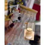 Beautiful Glass Cup With Strew(Glass Cup)X1