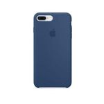 Silicone Back Case For IPhone 7 Plus/ IPhone 8 Plus - Blue