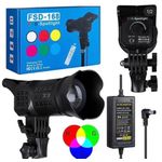  FSD-168 RGB Spotlight, a portable multi-color LED studio fill light