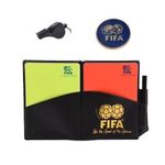 Generic Football Referee Card Set Red Card Yellow Card With Referee Whistles - image 2