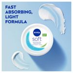 NIVEA Soft Moisturizing Cream- 200ml (Pack of 2) - image 3