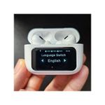 Generic A9 PRO EXTRA Aírpods Pro 2nd Generation With Screen Charging Case