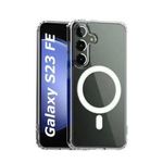 Samsung Galaxy S23 fe Protective Magsafe Transparent Case