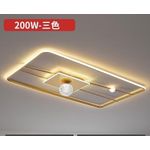 Led 3 Color Vintage Modern Ceiling Light Chandelier