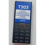 Tecno  T303 Dual Sim With Camera & TorchLight Fm, Speaker - Black