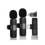 K9 Dual Wireless Microphone For IPhone & Android + IOS Adapter(Double Mic)