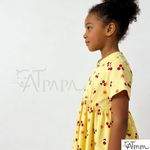 product_image_name-Catpapa-Limited Time No Restock!4-7 years baby yellow cherry print summer simple dress for parties, outdoor activities, comfortable and cool, easy to clean-6