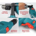 product_image_name-Generic-13mm Impact Drill Machine 850w-3
