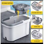 product_image_name-Generic-360 Microfiber Mop With Bucket, Clean Squeeze Handsfree Mop-3