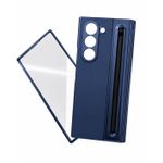 Pouch Samsung Luxury Premium Leather Case For Galaxy Z Fold 5 With S Pen And front screen protector