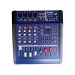 Yamaha 4 Channel Powered Mixer With Built-in Amp. USB, DSP Effects And Phantom Light