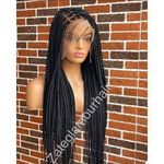 Luxury long bone straight braided hair