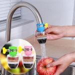 Generic 6-layer Faucet Water Filter And Purifier, Designed To Attach Directly
