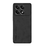 Retro vintage Leather Case For Poco F6 Pro