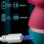 product_image_name-Dildo-REALISTIC SEX PLEASURE TOOL Thrusting Vibrators clitoral stimulator Sex Toys For Women - Sex massager Deep Dildos Vagina and Clit Sucking Soft Lips penis Licking Tongue Dildos Vibrators G Spot Sex Toy -Lip Sucker Vibrators Roses Sex Toy for Women-3