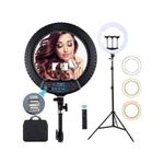 18 Inches Ring Light With Tripod Stand + Bag