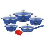 Dessini 12 Pcs Royal Non Stick Pot Cookware Set