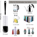 Generic 8Pcs Bottle Cleaning Brush Set, Long Handle Multipurpose Cleaner Brushes for Water Bottle - image 3