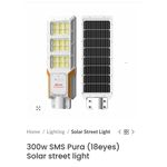 SMS 300W SOLAR STREET LIGHT 