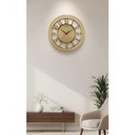 Generic Compass Elegant Gold Wall Clock – Modern Home Decor