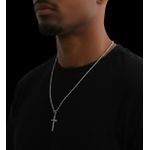 Fashion  Classic Sliver Twist Chain Necklace - image 2