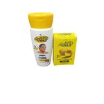 Jaune d'oeuf Jaune-D’oeuf Egg Yolk Clarifying Body Lotion & Bathing Soap.