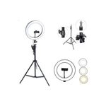 10 Inch LED Ring Light Dimmable - Adjustable Tripod Stand