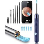 product_image_name-Generic-Ear Wax Removal Tool Camera - Ear Wax Removal Kit - Ear Cleaner with Camera - 1080P HD Ear Camera with 6 Ear Spoon - Ear Cleaner for iOS & Android-1