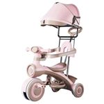4in1 convertible Children Tricycle + Canopy Suitable For Age(1-3years)