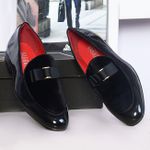 product_image_name-Fashion-New Arrival  Men Hook SHINING Shoes BLACK-1