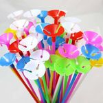 50 Pieces Balloon Stick With Stand