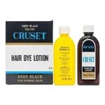Cruset Deep Black Velvet Hair Dye Lotion